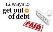 The quickest and most effective ways of getting out of debt in Canada.
